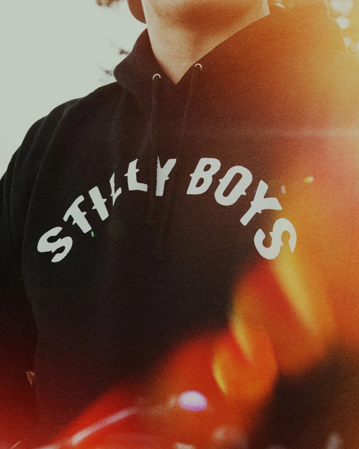 Stilly Boys arched logo hoodie